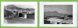 Mindelo - 2 REAL PHOTOS De 1966 - Cabo Verde - Cabo Verde