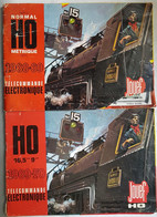 CATALOGUE - JOUEF - TRAIN ELECTRIQUE - LOT DE 2 : ANNEES 1968/69 Et 1969/70 - 32 PAGES CHACUN - ILLUSTRATIONS - Français