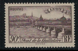 France // 1939 // Pont De La Guillotière à Lyon, Neuf** MNH N0. 450 Y&T (sans Charnière) - Unused Stamps