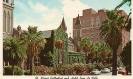 GALVESTON - St Mary's Cathedral And Hotel Jean La Fitte - Galveston