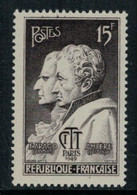 France // 1949 // F.Arago Et Ampère Neuf** MNH N0. 845 Y&T (sans Charnière) - Nuevos