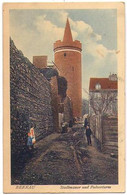 (Brandebourg) 028, Bernau, Stadtmauer Und Pulverturm - Bernau