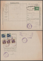 1928 Hungary FEJÉR County FELCSÚT - REVENUE TAX Stamp MINERVA Greek Mythology - Animal PIG CATTLE Passport 1927 - Revenue Stamps