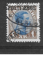 1922 USED Danmark Postfähre Mi 10 - Colis Postaux