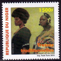 NIGER  2010  MNH  - " COIFFURE : TRESSES TRADITIONNELLES " -  1  VAL. / RARE - Niger (1960-...)