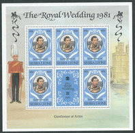 SP THE ROYAL WEDDING 1981 / GENTLEMAN AT ARMS / MNH **/ - Sierra Leone (1961-...)