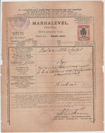 1905 Hungary Serbia SHS Yugoslavia REVENUE STAMP Animal Passport TAX Pig BÁCS BODROG County SZABADKA Subotica - Steuermarken