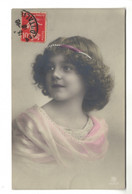 DG2356 JEUNE FILLE  FILLETTE , ENFANT, GIRL , FAMOUS GRETE REINWALD PEARL HAIR JEWEL - Portraits