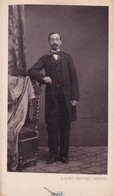 Bourgeoisie Noblesse Homme Photo CDV Années 1860  MADRID ALONSO MARTINEZ Espagne - Alte (vor 1900)