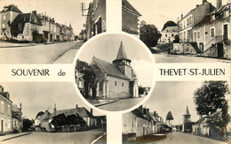 SOUVENIR DE THEVET SAINT JULIEN CARTE MULTIVUES - Autres & Non Classés