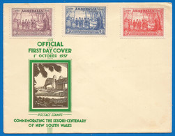 COVER Australia 1937 - Storia Postale