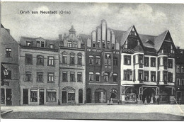 Cpa Neustadt / Orla : Gruss Aus Neustadt - Neustadt / Orla