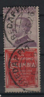 1924-25 Francobolli Regno Pubblicitari 50 C. Columbia - Publicité