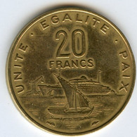 Djibouti 20 Francs 1986 KM 24 - Dschibuti