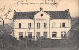 CPA 63 CEILLOUX LA MAISON D'ECOLE ET LA MAIRIE - Autres & Non Classés