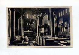 Ca 1920  Dt. Reich Schlesien Riesengebirge Photokarte  Kirche Wang, Innenansicht,  Brückenberg / Karpacz - Schlesien