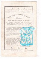 DP Adel Noblesse - Vital Marie Ghislain De Murat / De Lichtervelde ° Gent 1813 † 1874 - Devotion Images