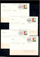 Korea ,South 1993 .  Mushrooms . 4 Postcards - Corée Du Sud