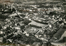 CARHAIX VUE GENERALE AERIENNE SUR LA PLACE DE LA TOUR D'AUVERGNE - Carhaix-Plouguer