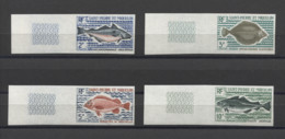 St.Pierre & Miquelon Fishes Poissons Peces Fische 1972 Maury#430-433 ND IMP. MNH - Peces