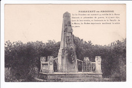 PASSAVENT-en-ARGONNE - Ici Les Prussiens Ont Massacrés 49 Mobiles De La Marne..........le 25 Août 1870............... - Autres & Non Classés