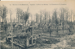 Environs De Sainte Menehould - Argonne (51 Marne) Four Aux Moines Le Cimetière Des La Forestière édit Grand Bazar N° 89 - Sainte-Menehould