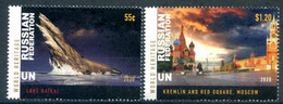 ONU New-York 2020 - Unesco - Patrimoine Mondial Fédération De Russie - Timbres De Feuilles ** - Neufs