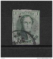 LOTE 1668  ///  (C425)   BELGICA  1861  YVERT Nº 9   - CATALOG/COTE:  165€    LIQUIDATION!!!!!! - 1858-1862 Medallions (9/12)