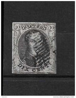 LOTE 1668  ///  (C232)   BELGICA  1851  YVERT Nº 6   - CATALOG/COTE:  10€    LIQUIDATION!!!!!! - 1851-1857 Medallions (6/8)