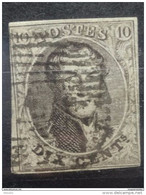 LOTE 1668  ///   (C070)   BELGICA 1851    YVERT Nº: 6     CATALOG/COTE: 10€     ¡¡¡¡¡¡LIQUIDATION!!!!! - 1851-1857 Medaglioni (6/8)