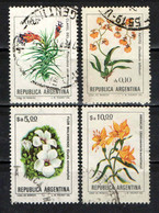 ARGENTINA - 1983 - FIORI - FLOWERS - USATI - Oblitérés