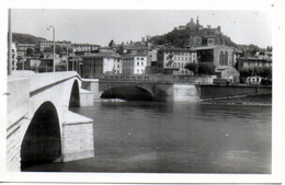 CPSM VIENNE SUR LE RHONE 38 Le Confluent Du Rhone, La Vielle Et La Colline De Pipet. - Vienne