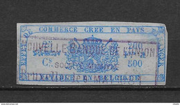 LOTE 1668  ///  BELGICA FISCAL 1881 - Francobolli