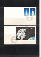 Nevis 1993 Space / Raumfahrt International Space Year FDC - Südamerika