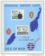 HB EUROPA  ///   (C039)  ISLA DE MAN 1980   Mi 172-156, BLOCK 4 ** MNH - Man (Ile De)