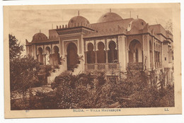 ( 4338) Blida 2 Cartes Villa Mauresque Cimetiere Sidi El Kebir - Blida