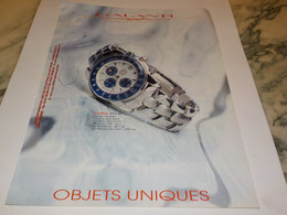 ANCIENNE PUBLICITE  MONTRE EXCALIBUR DE GALANTI 1998 - Autres & Non Classés