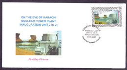 PAKISTAN 2021 FDC - Inauguration Of 1100MW Karachi Nuclear Power Plant Unit-2, Atomic Energy, First Day Cover - Pakistan