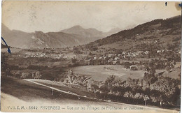 74 - Hte Haute Savoie - CPA - FAVERGES - Vue Sur Les Villages De Frontenex Et De Verchère - - Faverges