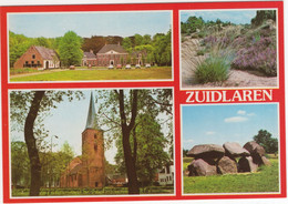 Zuidlaren - Hunebed, Kerk, Havezate, Gemeentehuis - (Nederland / Holland) - Nr. ZUN 7 - Zuidlaren
