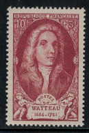 France // 1949 // Antoine Watteau, Neuf** MNH N0.855 Y&T (sans Charnière) - Nuovi