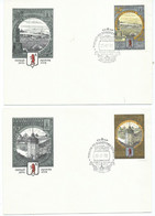 LOT - 8 FDC - 1978 Olympic Games - Moscow 1980, USSR - "Tourism Around The Golden Ring" - Summer 1980: Moscow