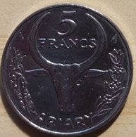 MADAGASCAR  5 FRANCS 1980 - Madagaskar