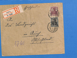 Allemagne Reich 1921 Lettre De Caldern (G3391) - Brieven En Documenten
