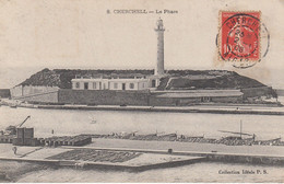 Algérie - Circulée - Cherchell - Le Phare - Faros