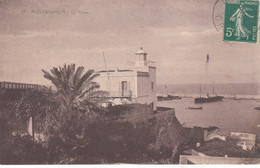 Algérie - Circulée - Mostaganem - Le Phare - Phares