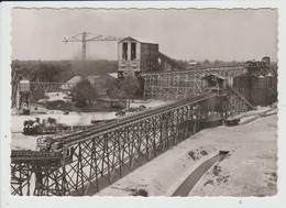 OTTMARSHEIM - HAUT RHIN - CHANTIER - STATION DE CONCASSAGE - AU PROFIT DE LA MUTUELLE DU PERSONNEL - TRAIN - Ottmarsheim