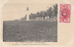 A.O.F. - Circulée  -  Côte D'Ivoire - Le Phare - Phares