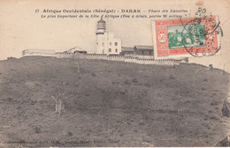 A.O.F. - Circulée - Sénégal, Dakar - Le Phare Des Mamelles - Faros