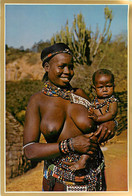 021021 - AFRIQUE DU SUD - African Woman And Infant - Etnique Seins Nu Africain - Afrique Du Sud